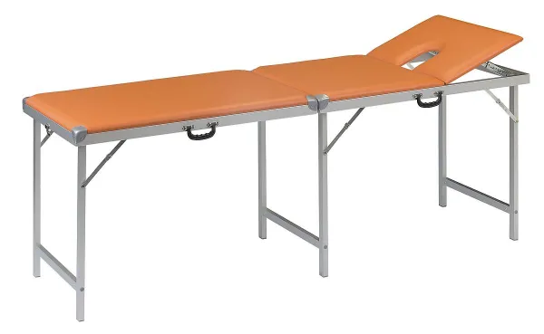 Koffer Massagebank KOBAFLEX, tragbar, 3-teilig, mit Kopfteil und Gesichtsausschnitt 66 cm Hoch-Birke