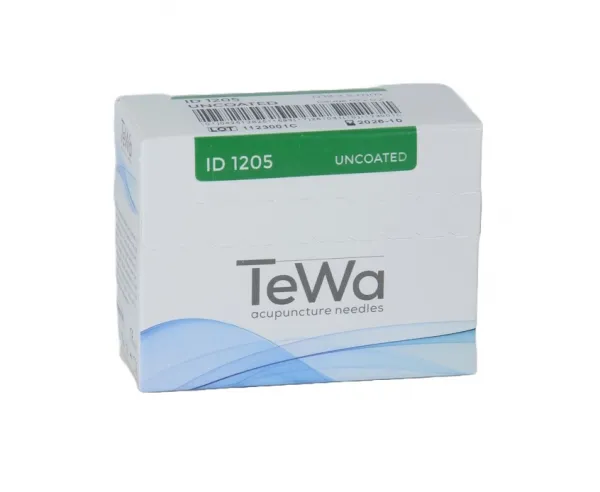 asiamed TeWa ID-Type unbeschichtete Intradermal Akupunktur-Dauernadeln  (100 Stck) im 5er Blister 0,12 x 5 mm