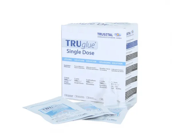 TRUGLUE Haut- und Wundkleber (5 Dosetten a 0,3 ml)