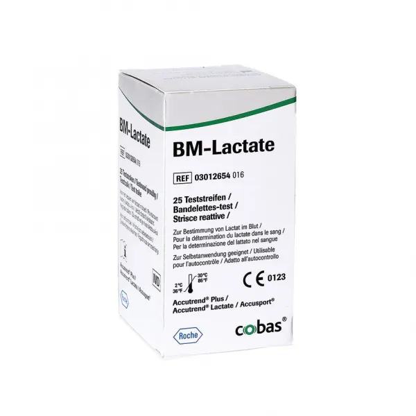 Accutrend BM-Lactate Teststreifen (25 Tests)