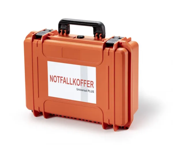 Notfallkoffer EuroCase Universal Plus, Kunststoff, orange Leer