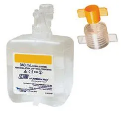 Hudson Aquapak Sterilwasser 20 x 340 ml, mit Befeuchtungsadapter