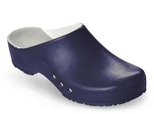 Schrr OP-Schuhe, CHIROCLOGS Professional, blau, mit Fersenriemen, fr Damen und Herren Gr. 39