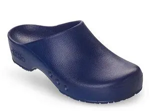 Schrr OP-Schuhe, CHIROCLOGS SPEZIAL, blau, mit Fersenriemen, fr Damen und Herren Gr. 36