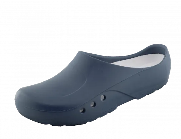 Schrr OP-Schuhe, ORTHOCLOGS, blau, fr orthopdische Einlagen, mit Einlage ohne Fersenriemen, fr Damen und Herren Gr. 37