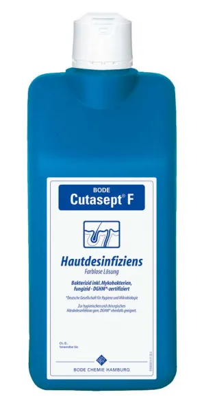 Cutasept F alkoholische Hautdesinfektion ungefrbt 1000 ml Flasche