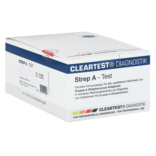 Cleartest Strep A-Test (5 Test-Kassetten)