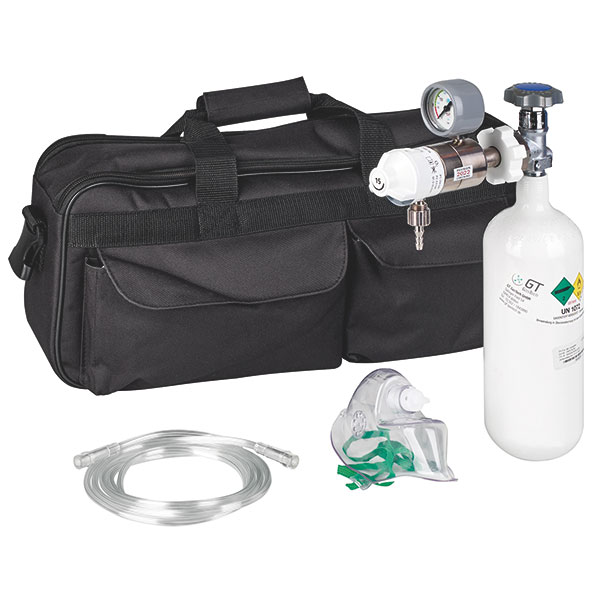 Sauerstoff-Gerät mit Sauerstoff-Flasche 0,8 Ltr. leer kaufen