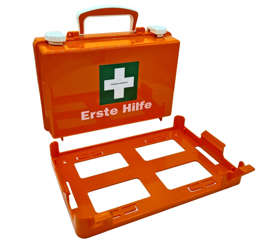 Erste Hilfe Koffer Typ 1, Leer, orange