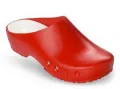 Schrr OP-Schuhe, CHIROCLOGS Classic, rot, Wechseleinlage, fr Damen und Herren Gr. 41