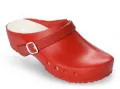 Schrr OP-Schuhe, CHIROCLOGS Classic, rot, Wechseleinlage, mit Fersenriemen, fr Damen und Herren Gr. 37