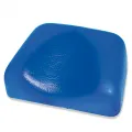 Kopflagerungskissen mit Kopfmulde, PVC, 19,5 x 14 x 5/2 cm in blau oder schwarz