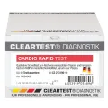 Cleartest Cardio Rapid Sofort-Infarkt-Diagnose 10 Test- Kassetten